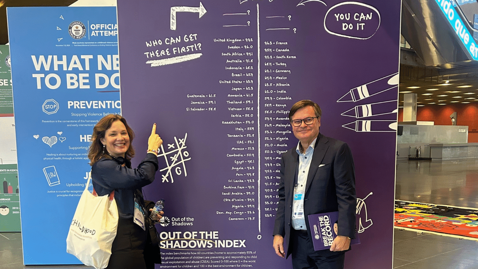 Britta Holmberg and Kenneth Bengtsson, World Childhood Foundation